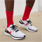NIKE Air Zoom Structure 25 Laufschuhe Herren 106 - white/fire red-black-lt smoke grey 47