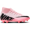 NIKE Jr. Mercurial Superfly 9 Club MG Multi-Ground Fu&szlig;ballschuhe Kinder 601 - pink foam /black 32