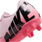 NIKE Jr. Mercurial Vapor 15 Club MG Multi-Ground Fußballschuhe Kinder 601 - pink foam /black 33