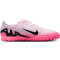 NIKE Mercurial Vapor 15 Academy TF Multinocken-Fußballschuhe Herren 601 - pink foam /black 41