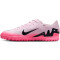 NIKE Mercurial Vapor 15 Academy TF Multinocken-Fußballschuhe Herren 601 - pink foam /black 44