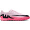 NIKE Mercurial Vapor 15 Academy TF Multinocken-Fußballschuhe Herren 601 - pink foam /black 44