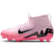 NIKE Jr. Mercurial Superfly 9 Academy MG Multi-Ground Fu&szlig;ballschuhe Kinder 601 - pink foam /black 32