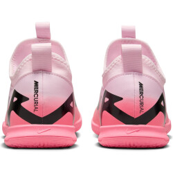 NIKE Jr. Mercurial Vapor 15 Academy IC Hallen-Fußballschuhe Kinder 601 - pink foam /black 37.5
