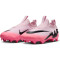 NIKE Jr. Mercurial Vapor 15 Academy MG Multi-Ground Fußballschuhe Kinder 601 - pink foam /black 31.5