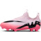 NIKE Jr. Mercurial Vapor 15 Academy MG Multi-Ground Fußballschuhe Kinder 601 - pink foam /black 31.5