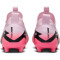NIKE Jr. Mercurial Vapor 15 Academy MG Multi-Ground Fußballschuhe Kinder 601 - pink foam /black 31.5