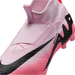 NIKE Jr. Mercurial Superfly 9 Pro FG Firm-Ground Fu&szlig;ballschuhe Kinder 601 - pink foam /black 32