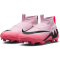 NIKE Jr. Mercurial Superfly 9 Pro FG Firm-Ground Fu&szlig;ballschuhe Kinder 601 - pink foam /black 32