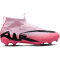 NIKE Jr. Mercurial Superfly 9 Pro FG Firm-Ground Fu&szlig;ballschuhe Kinder 601 - pink foam /black 32