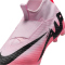 NIKE Jr. Mercurial Superfly 9 Pro FG Firm-Ground Fu&szlig;ballschuhe Kinder 601 - pink foam /black 32