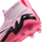 NIKE Jr. Mercurial Superfly 9 Pro FG Firm-Ground Fu&szlig;ballschuhe Kinder 601 - pink foam /black 32
