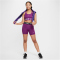 NIKE Pro Tights M&auml;dchen 503 - viotech/black/white S (128-137 cm)