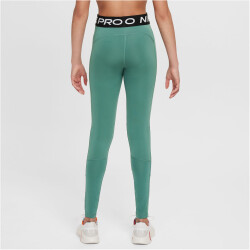 NIKE Pro Leggings Mädchen 361 - bicoastal/black/white S (128-137 cm)