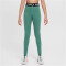 NIKE Pro Leggings Mädchen 361 - bicoastal/black/white S (128-137 cm)