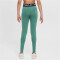 NIKE Pro Leggings Mädchen 361 - bicoastal/black/white S (128-137 cm)