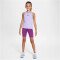NIKECourt Dri-FIT Victory Kinder Tennisshirt 515 - hydrangeas/black XL (156-166 cm)