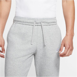 NIKE Sportswear Club French Terry Jogginghose Herren 063 - dk grey heather/matte silver/white XXL