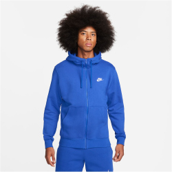 NIKE Sportswear Club Fleece Kapuzenjacke 480 - game royal/game royal/white L