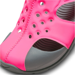 NIKE Sunray Protect 2 Sandalen Jungen 605 - hyper pink/fuchsia glow-smoke grey 33.5