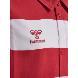 hummel DBU 24 Fan-Shirt Kinder 3681 - tango red/white 140