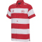 hummel DBU 24 Fan-Shirt Kinder 3681 - tango red/white 140