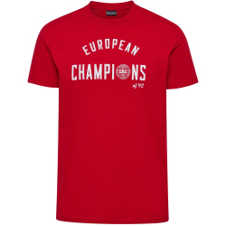hummel DBU D&auml;nemark 24 EM Champions Fan-Shirt 3365 - tango red S