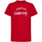 hummel DBU D&auml;nemark 24 EM Champions Fan-Shirt Kinder 3365 - tango red 140