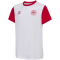 hummel DBU D&auml;nemark 24 Fan-Shirt Kinder 9160 - white/tango red 140