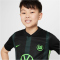 NIKE VfL Wolfsburg Dri-FIT Stadium Auswärtstrikot 2024 Kinder 011 - black/pro green/sub lime S (128-137 cm)