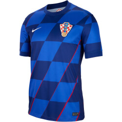 NIKE Kroatien Dri-FIT Stadium Auswärtstrikot 2024 Herren 405 - hyper royal/deep royal/white M