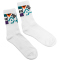 2er Pack JAKO Tropicana Sportsocken lang 620 - retro 35-38