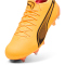 PUMA King Ultimate MxSG Stollen-Fußballschuhe Herren 04 - sun stream/puma black/sunset glow 44