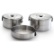 Campingaz Camping Koch-Geschirrset 5-teilig silber/schwarz