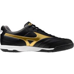 Mizuno Morelia Sala Classic IN Fußballschuhe Halle 50 - black/gold/dark shadow 39