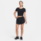 NIKE One Fitted Dri-FIT kurzarm Crop-Top Damen