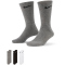 3er Pack NIKE Everyday Lightweight Crew Trainingssocken Herren 964 - multi-color 34-38