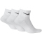 3er Pack NIKE Cushion Ankle Trainingssocken 101 - white/black 34-38