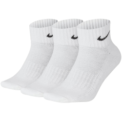 3er Pack NIKE Cushion Ankle Trainingssocken 101 - white/black 38-42