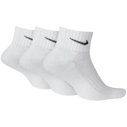 3er Pack NIKE Cushion Ankle Trainingssocken 101 - white/black 38-42