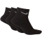 3er Pack NIKE Cushion Ankle Trainingssocken 001 - black/white 38-42