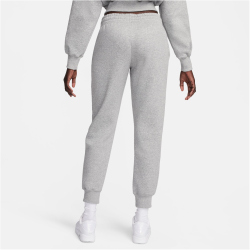 NIKE Sportswear Phoenix Mid-Rise Fleece Jogginghose Damen 063 - dk grey heather/sail XXS