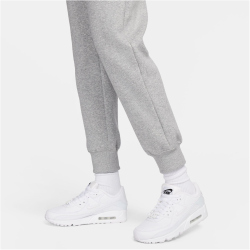 NIKE Sportswear Phoenix Mid-Rise Fleece Jogginghose Damen 063 - dk grey heather/sail XXS