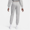 NIKE Sportswear Phoenix Mid-Rise Fleece Jogginghose Damen 063 - dk grey heather/sail XXS