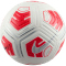 NIKE Strike Fu&szlig;ball 100 - white/bright crimson/silver 4