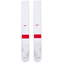 NIKE Strike Dri-FIT Stutzenstr&uuml;mpfe 103 - white/university red/university red 31-35