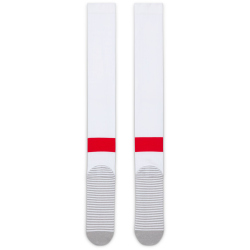 NIKE Strike Dri-FIT Stutzenstr&uuml;mpfe 103 - white/university red/university red 31-35