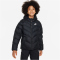 NIKE Sportswear Winterjacke mit Kapuze Kinder 010 - black/black/white M (137-147 cm)