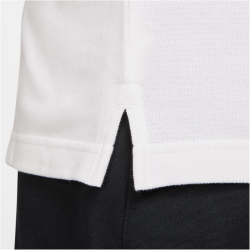 NIKE Club Poloshirt Herren 100 - white/black XS
