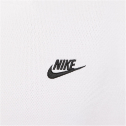 NIKE Club Poloshirt Herren 100 - white/black L